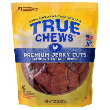 True Chews Premium Jerky Cuts with Real Chicken - 22 oz