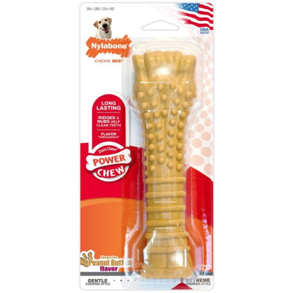 Nylabone Dura Chew Souper Bone - Peanut Butter Flavor - 7.75\