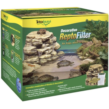 Tetrafauna Rock Perch Decorative ReptoFilter - 90 GPH - 11\