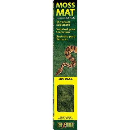Exo-Terra Moss Mat Terrarium Substrate - 40 Gallon - (35.5\