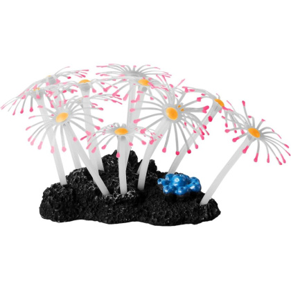 Aquatic Creations Aquarium Decor Star Polyps Pink & Orange - 1 count