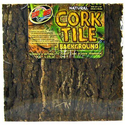 Zoo Med Natural Cork Tile Terrarium Background - Small - (12\