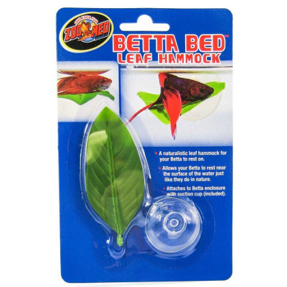Zoo Med Aquatic Betta Bed Leaf Hammock - Standard - 1 Count - (3.5\