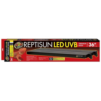 Zoo Med Reptisun LED UVB High Output Terrarium Hood - 36\