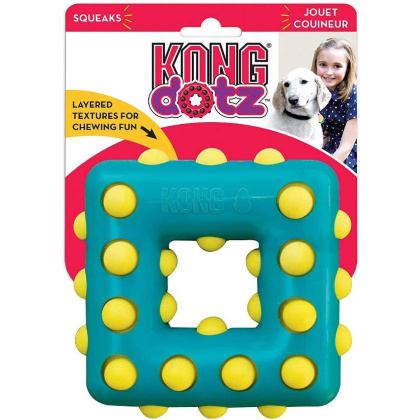 KONG Dotz Square Dog Toy - X-Small - 1 count