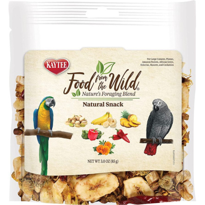 Kaytee Food From the Wild Natural Snack for Large Birds - 3 oz