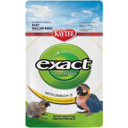 Kaytee Exact Hand Feeding Formula for Baby Macaws - 5 lbs