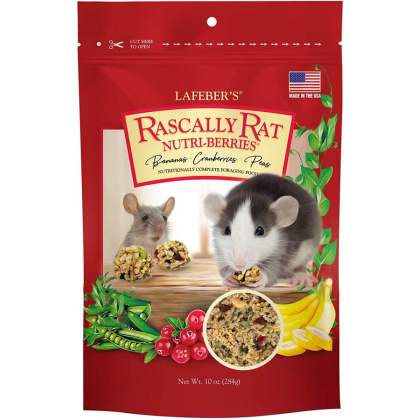 Lafeber Nutritionally Complete Adult Rat Food with Bananas Cranberries And Peas  - 16 oz