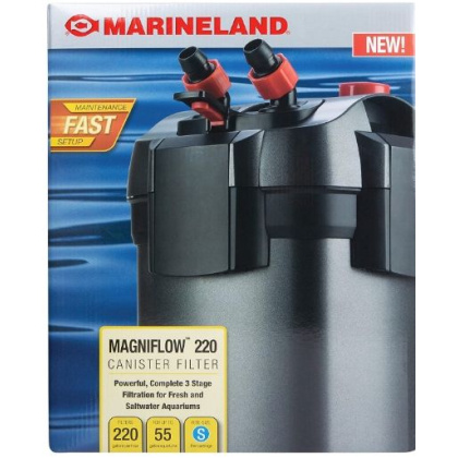 Marineland Magniflow Canister Filter - Magniflow 220 Canister Filter (220 GPH - 55 Gallons)