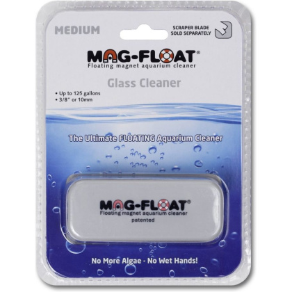 Mag Float Floating Magnetic Aquarium Cleaner - Glass - Medium (125 Gallons)
