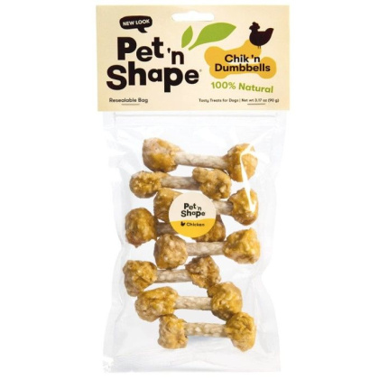 Pet n Shape Chik n Dumbbells - 3.17 oz