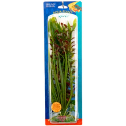 Penn Plax Green Aquarium Plant Multi Pack Assorted Sizes - Large / X-Large 3 count