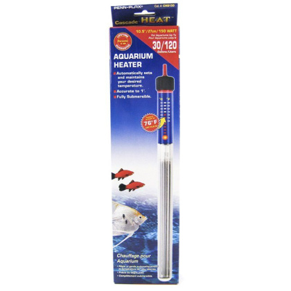 Penn Plax Cascade Submersible Heat Aquarium Heater - 150 Watts - 10\