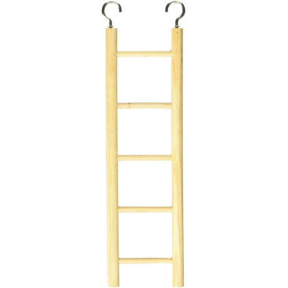 Penn Plax Natural Wooden Ladder for Birds - Small 1 count