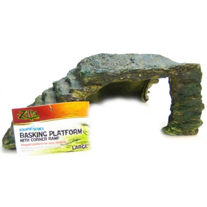 Zilla Corner Cave/Basking Platform - Large (10.5\
